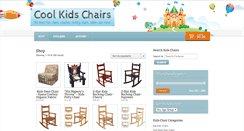 Desktop Screenshot of coolkidschairs.com